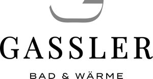 Das Bild zeigt das Logo "GASSLER" mit dem Zusatz "BAD & WÄRME". Das Bild zeigt das Logo "GASSLER" mit dem Zusatz "BAD & WÄRME".